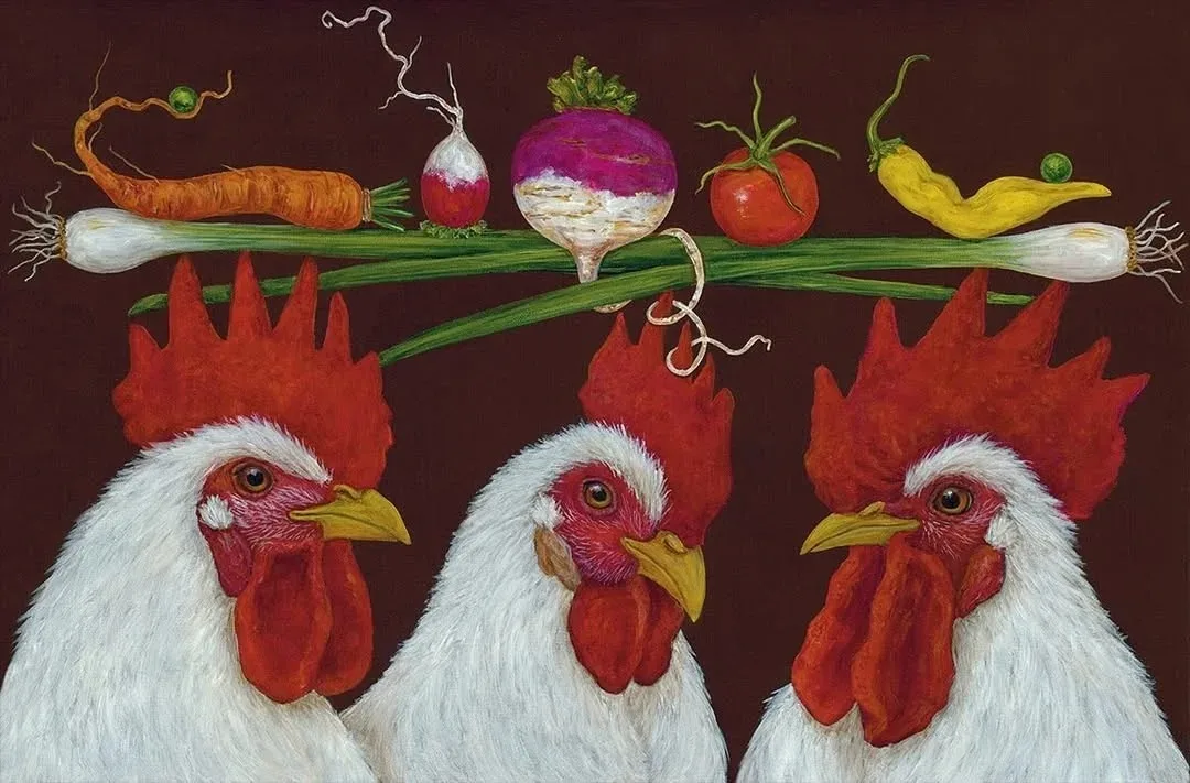 

Печать на холсте "Животные", абстрактный стиль