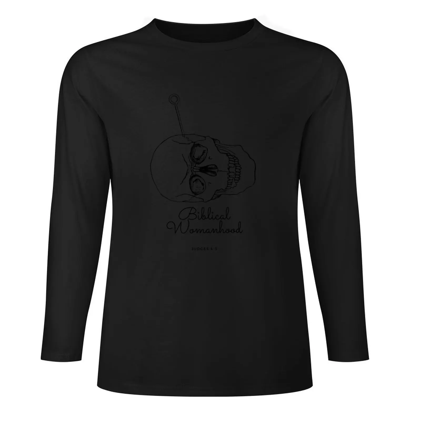 Длинная футболка Biblical Womanhood большого размера мужская одежда быстросохнущая