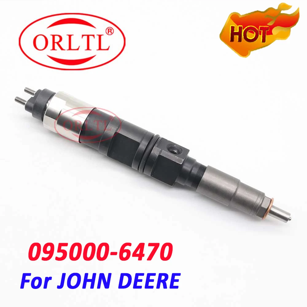 

095000-6470 095000-6471 инжектор RE529151 RE546777 se50деталей DZ100223 ORLTL дизельный подлинный топливный инжектор для DENSO JOHN DEERE
