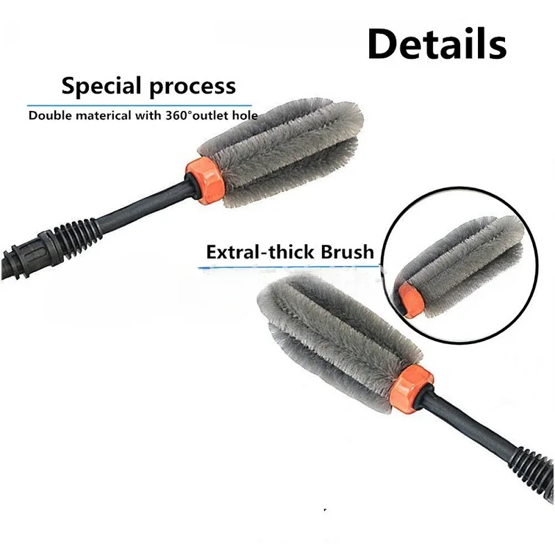 Щетка для мойки автомобилей высокого давления щетка ступицы колеса машина