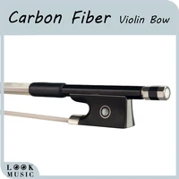 44 34 12 14 18 violin bow carbon fiber round stick webony frog acoustic violin bow carbon fiber violin bow