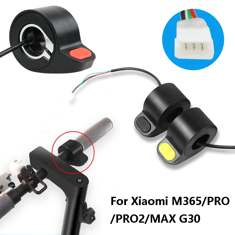 

Electric Scooter Thumb Dail Throttle Accelerator for Xiaomi M365/Pro/1S/Pro2 Max G30 Accelerator Throttle Speed Control Switch