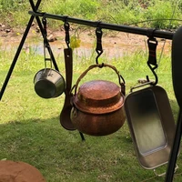 pure copper cooking outdoor cookware cooper pot boiler hammered equipment