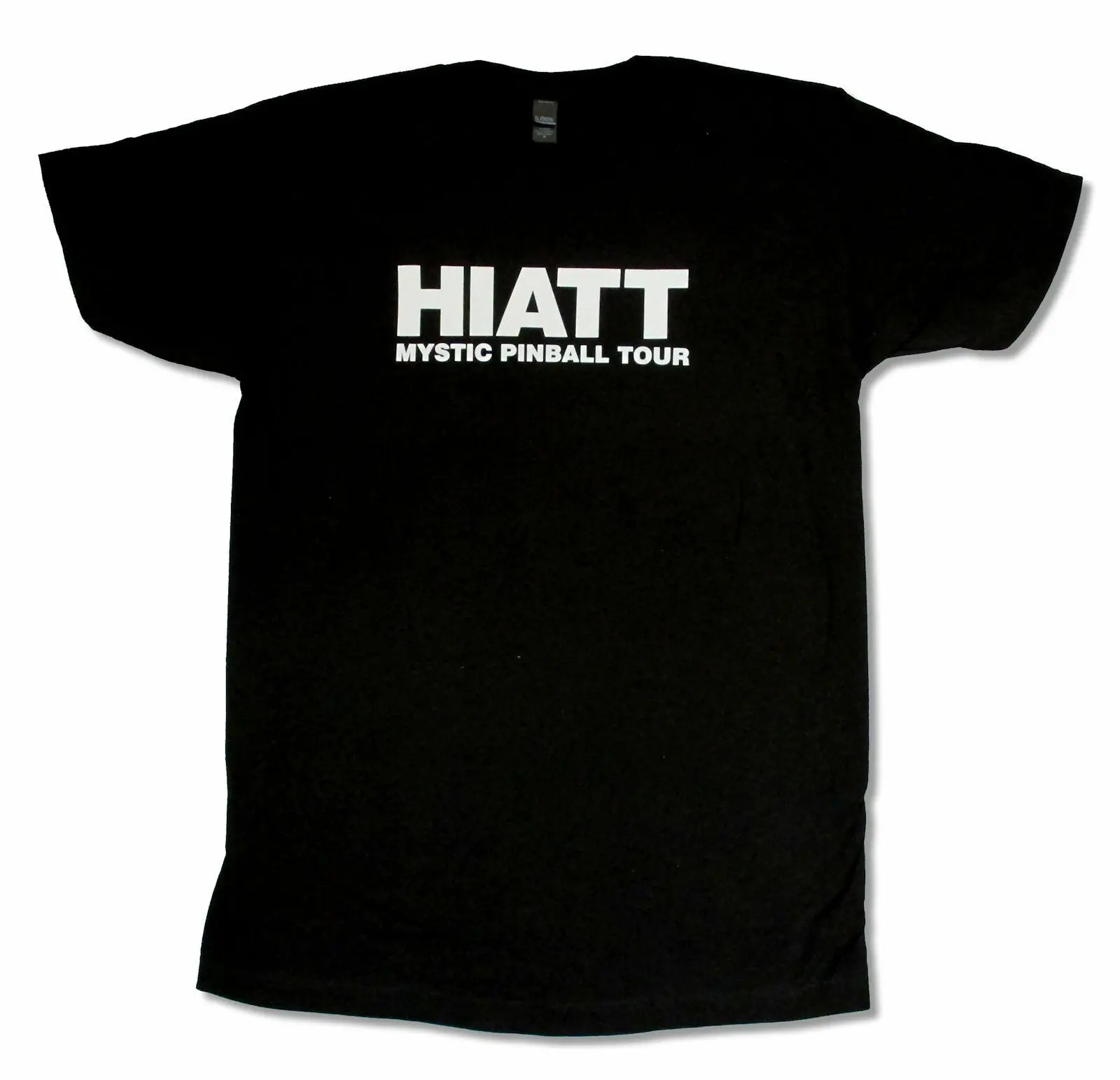 

John Hiatt Mystic Black T Shirt New Music Pinball Tour