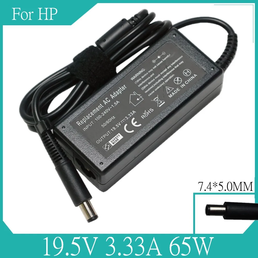 

19,5 V 3.33A 65W зарядное устройство для ноутбука HP ENVY DV7-7000 ProBook 4540S TPC-LA58 724264-001