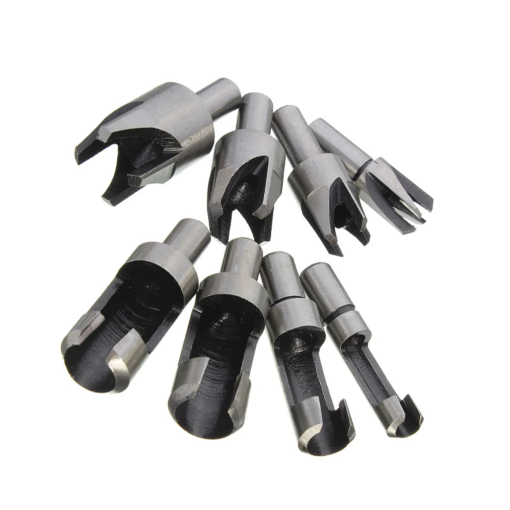 

8Pcs Drill Bit Wood Drilling Wear-resistance Hole Saw Woodworking Straight Tapered Holes Tool Factory Home Projects