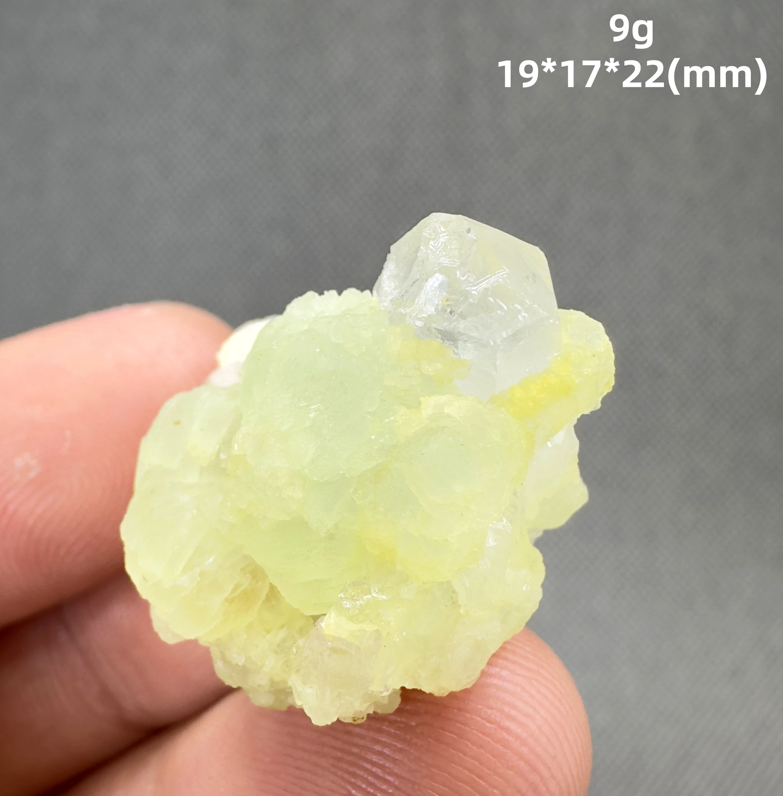 Набор минералов QIANCHUAN: пренит и кристаллы