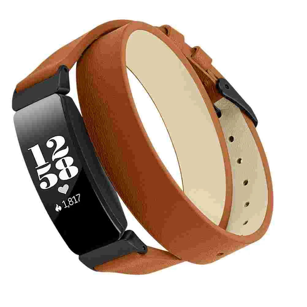 

Bracelet Band Smart Watch Strap with Black Clasp Smart Watch Replacement for Smart Bracelet Watch (Brown)