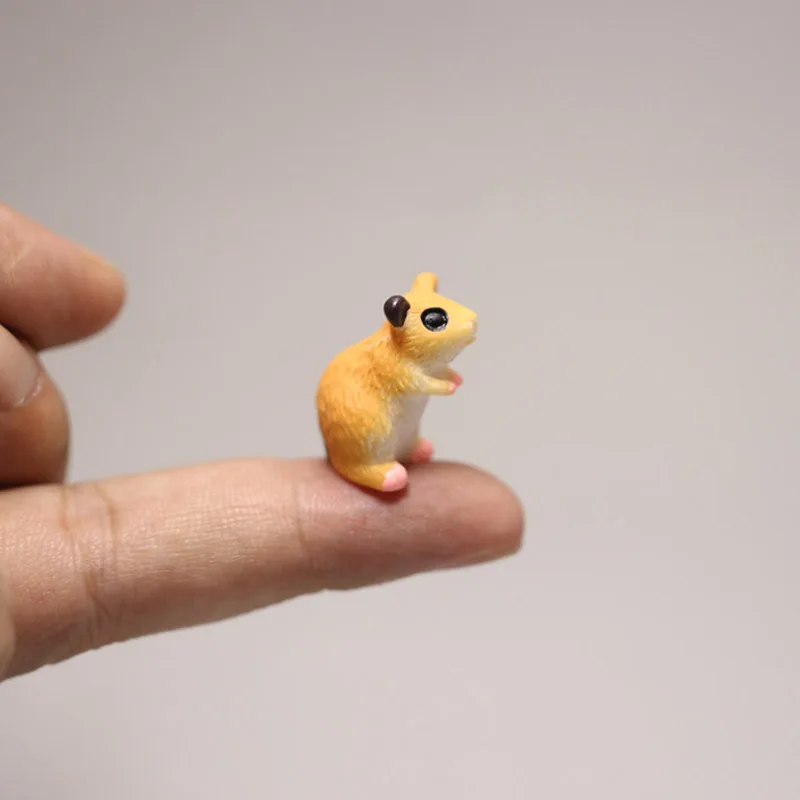 

5 шт. мини-животных из смолы для микро ландшафта