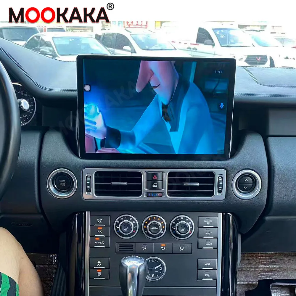

Android 12,0, 13,5 дюйма, GPS-навигация для Land Rover Range Rover 2005-2012, радио, мультимедийный плеер, рекордер, Автомагнитола для Carplay