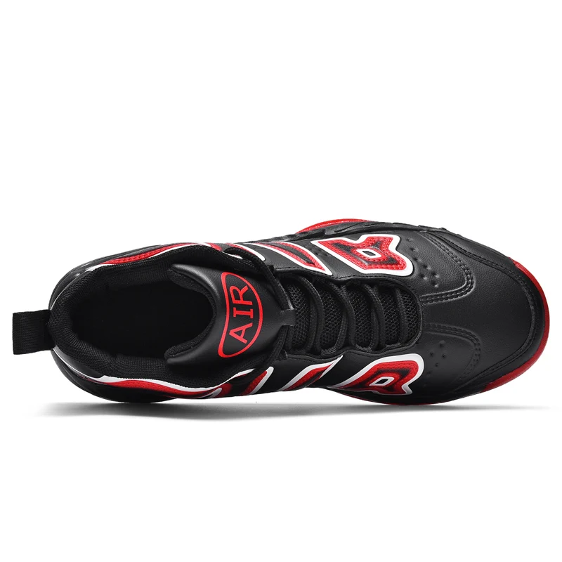 Brand Professional Men's Basketball Shoes Basketball Sneakers Anti-skid Leather High-top 39-46 Breathable Male Basketball Boots