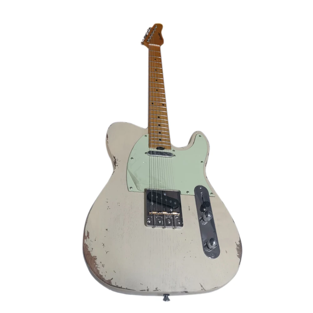 

good quality heavy Relic vintage style hand made electric guitar