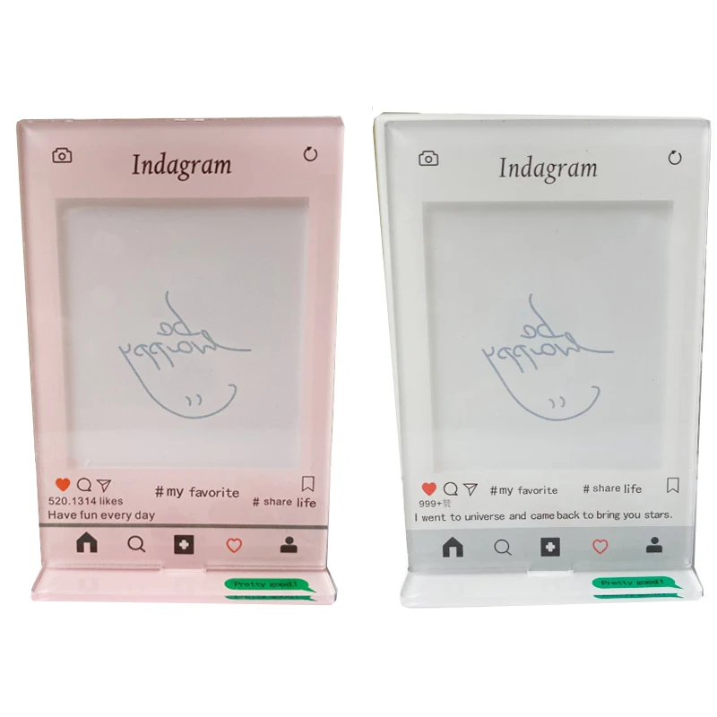 Держатель для фотокарт с подставкой стильная фоторамка карт защитное устройство