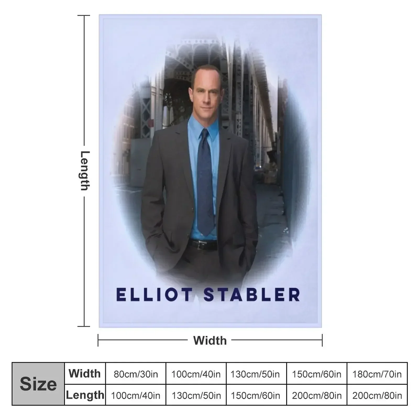 Одеяло Elliot Stabler роскошное туристическое большое одеяло