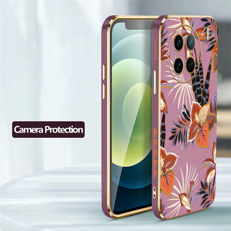 Чехол для телефона с цветочным узором Vivo U20 U10 U3X U3 U1 T1 Pro 5G Индия силиконовый