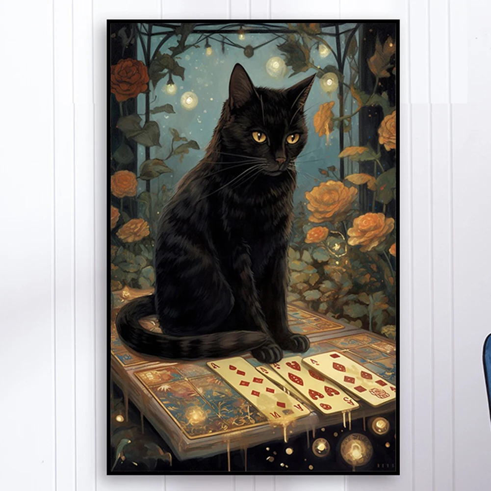 5D DIY Полный круглый дрель Алмазная картина Животное Набор Домашний декор