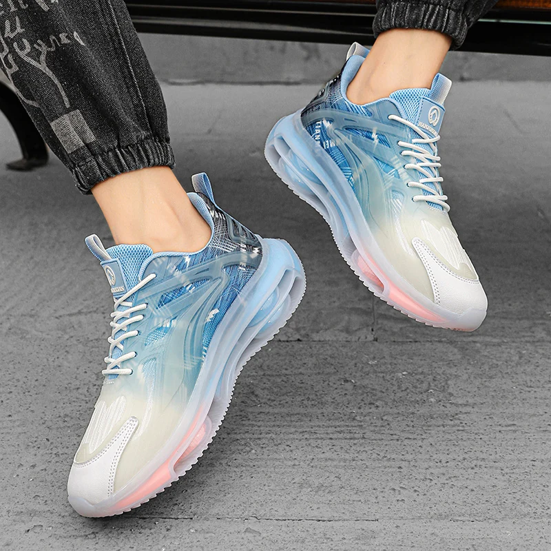 Мужские кроссовки на толстой подошве Повседневные Удобные для уличного спорта