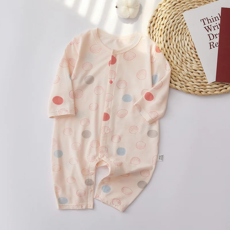 

Baby Boy Girl Clothes Baby Clothes Bodysuit Baby Romper Spring and Autumn Long Crawling Clothes Newborn
