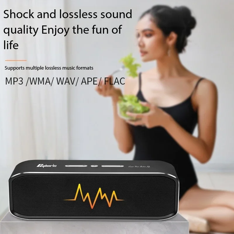 Cyboris 30 Вт мощный Bluetooth-динамик портативный сабвуфер уличная водонепроницаемая