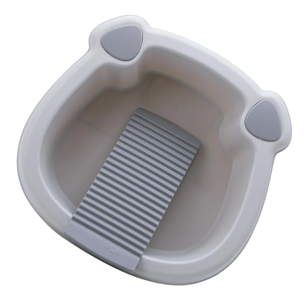 

Wash Basin Washing Hand Board Baby Washboard Clothes Laundry Bucket Face Scrubbing Tub Machine Cloths Bottles Bath Dishpan