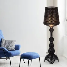 Kartell Kabuki 이탈리아 할로우 플로어 램프, 모던 디밍 LED 스탠딩 라이트, 거실 침실 홈 장식, 아크릴 코너 조명