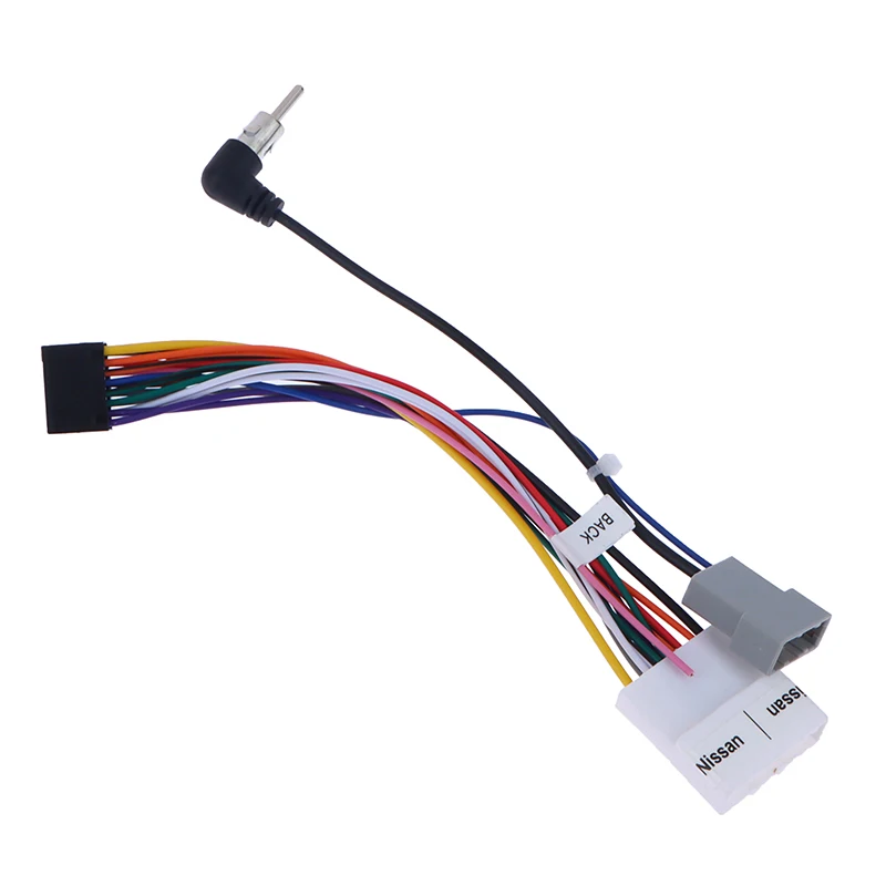 

Универсальный женский жгут проводов автомобильный адаптер для радио разъем проводной штекер для Nissan Qashqai Tiida Liwei