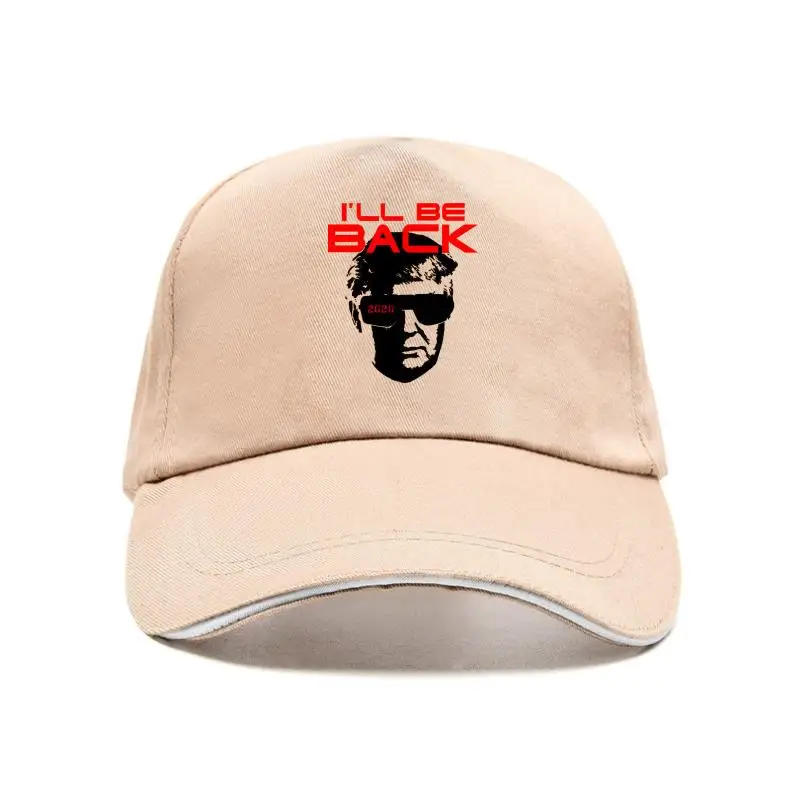 

Новая забавная шляпа I Be Back Donad Trup T-стра, униекс