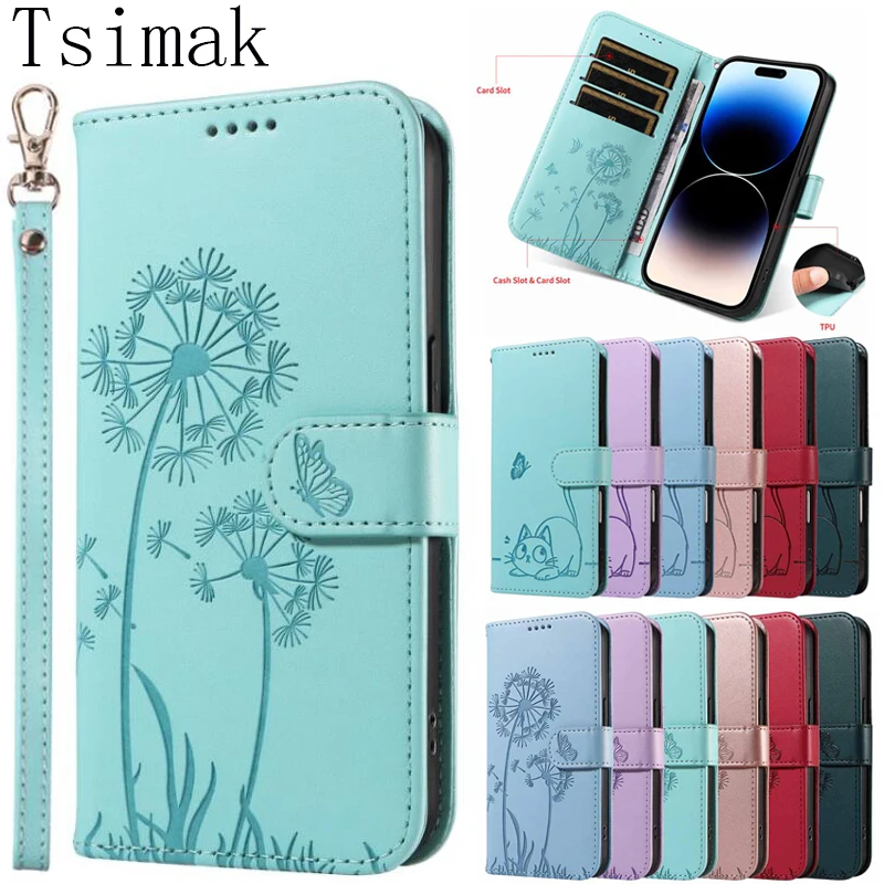 Фото Кожаный чехол для Motorola Moto G15 G35 G55 G75 G85 G14 G24 G34 G54 Power G84 G13 G23 G53 G73 Flip Wallet Card Stand Book Cover №2
