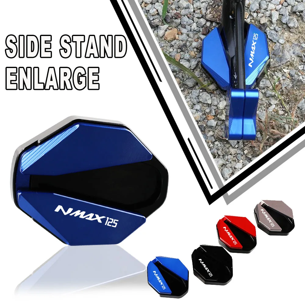 

2023 For YAMAHA NMAX 125 NMAX125 NMAX 125 2020 2021 2022 2023 Kickstand Side Stand Enlarge Extension Motorcycle Accessories