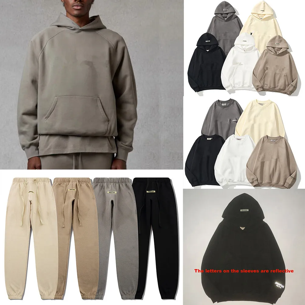 

Essentials Hoodie Sweatshirt Brand Essentials Tracksuit Set Hiphop Hoody Sweatshirt Women Men Oversize Essentials Sweatshirt Set