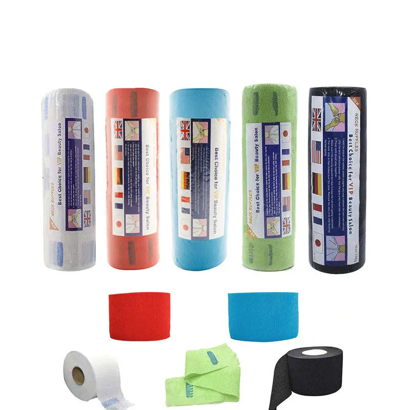 

Neck Paper Salon Barber Hair Dresser Roll Cutting Dressing Hairdressing Tools Collar Necks Covering Barbershop Accessories