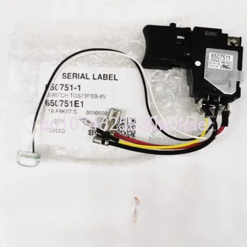 Переключатель для MAKITA TD152D DTD152 DTD152Z DTD152RME DTD152RFE XDT11 6507511 650751-1