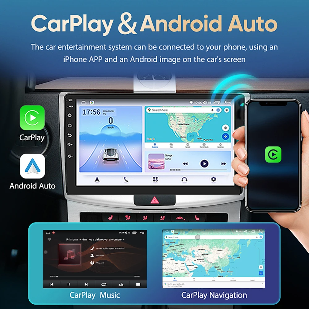 2 din Android 13 авто радио для Toyota Alphard H20 2008-2014 стерео мультимедийный плеер CarPlay IPS DSP GPS