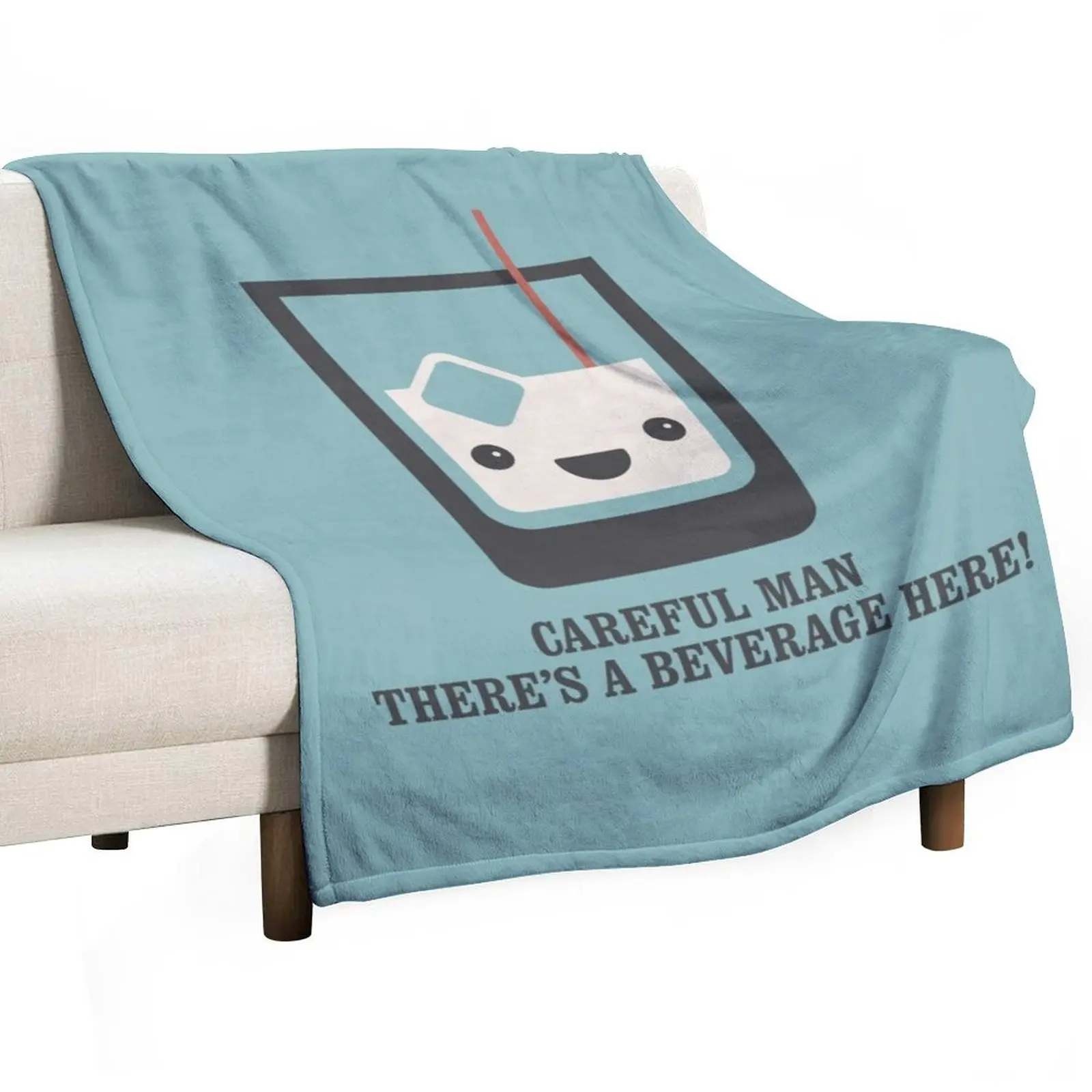 БОЛЬШОЙ ЛЕБОВСКИ-белый русский-аккуратный человек здесь есть напитки! Одеяло для
