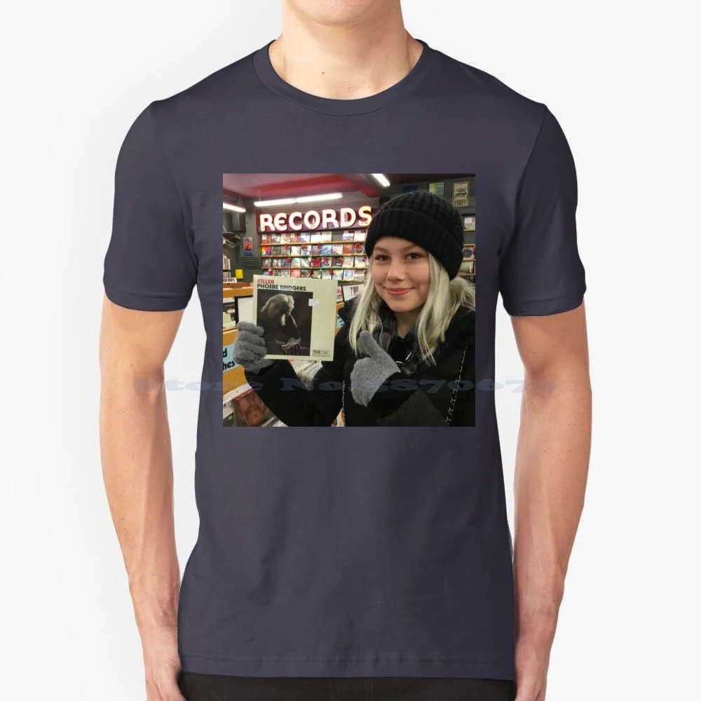 Женская футболка из 100% хлопка с Фиби Бриджер странные в Альпах