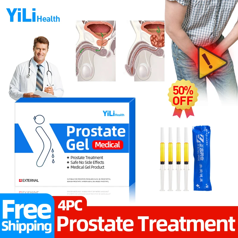 

5pcs Prostate Medicine Treatment Gel Urological Prostatic Antibacterial Plaster Cure Prostatitis Herbal Man Health Care