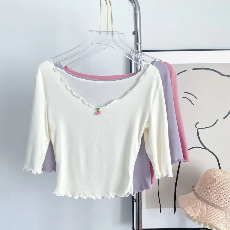 

Футболка женская Солнцезащитная с U-образным вырезом и длинным рукавом