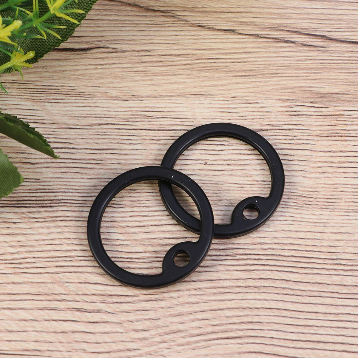 

4 ID Silencers Rubber Silencers for Silicone Dogtag Silencer ( Black )