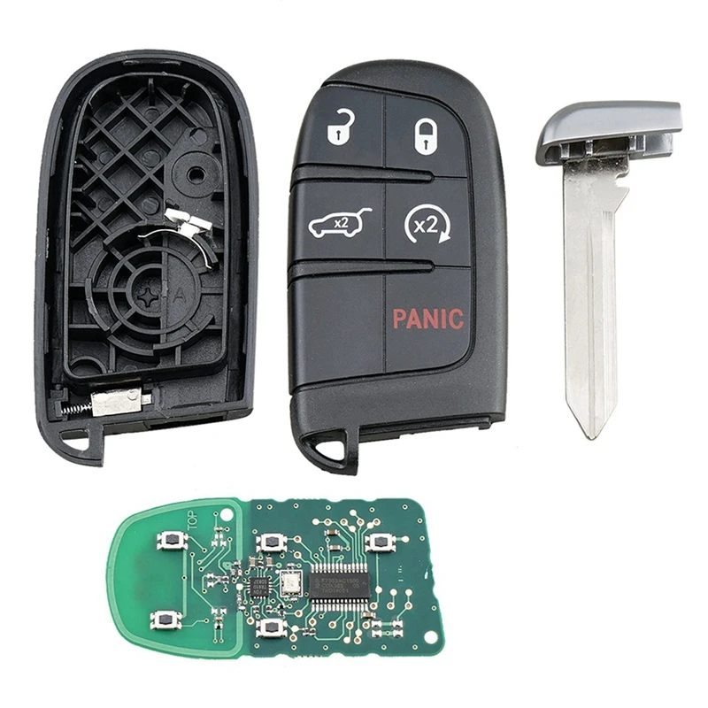 2x5 кнопочный флэш-накопитель M3N40821302 433 МГц для Jeep Grand Cherokee 2013 2014 2015 2016 2017 2018