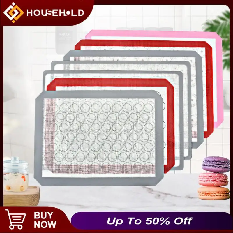 

High Temperature Resistant Silicone Kneading Pad Food Grade Oven Mat Non-stick Baking Mat Bakeware Cookware