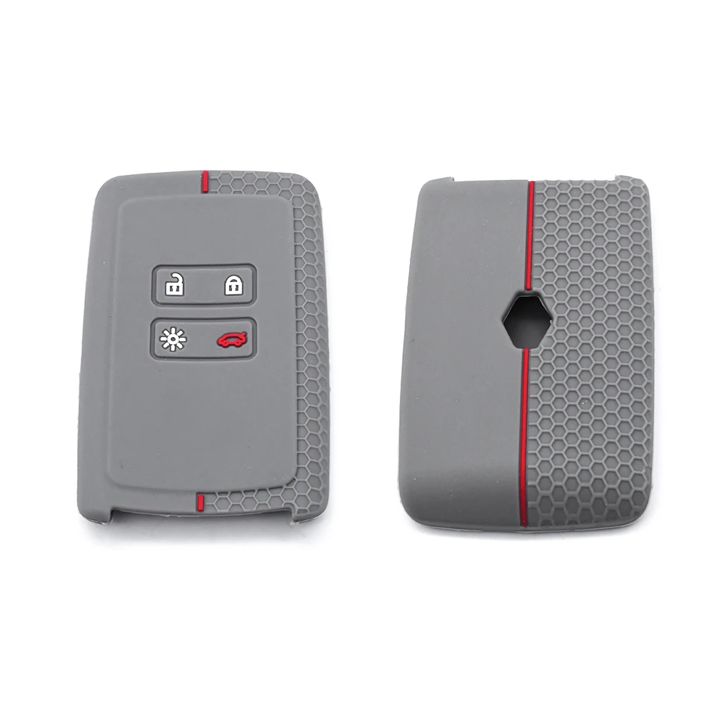 

Силиконовый чехол для ключа для Renault Captur Megane Talisman Espace Clio Zoe Koleos Scenic 4 Arkana для Dacia Sandero Card Remote