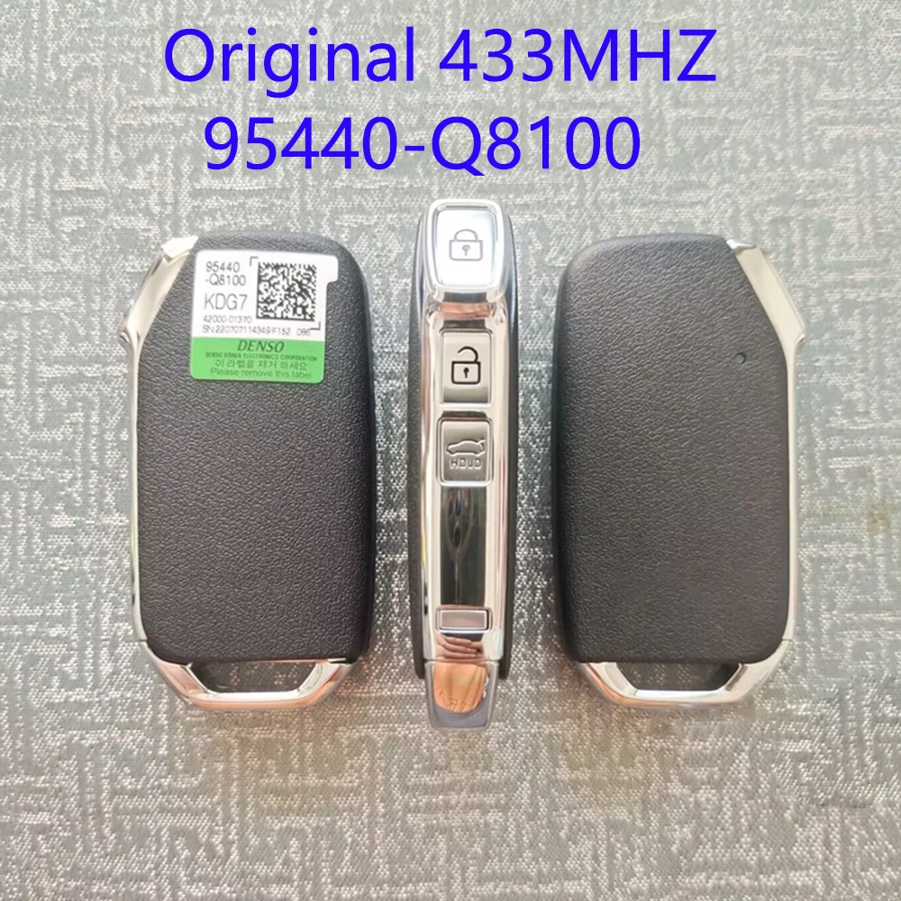 Оригинальный пульт дистанционного управления с чипом 433 МГц 8A для KIA K3 95440-Q8100 2021