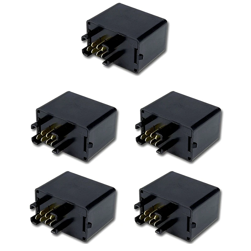 

5X 7-контактный светодиодный индикатор, мигающее реле для Suzuki GSXR 650 750 1000 Bandit