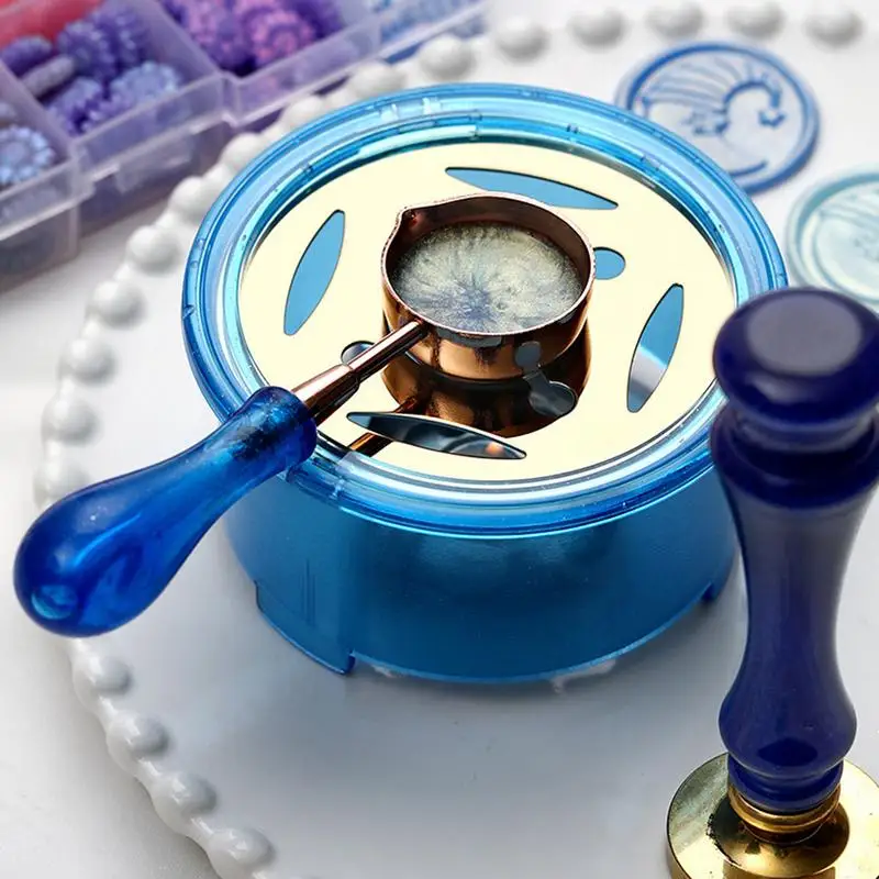 Набор для запечатывания воска набор ложки подогревателя восковых писем палочки