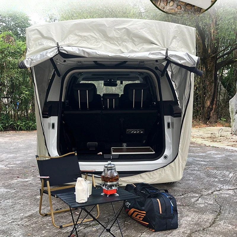 Полюсы в комплекте! Задняя палатка MPV специальное наружное удлинение крыши