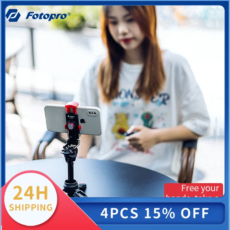 

Fotopro 3 in 1 Wireless Bluetooth Selfie Stick Mini Tripod Extendable Monopod For iPhone 13 Pro Huawei Holder SY100+SJ86PRO