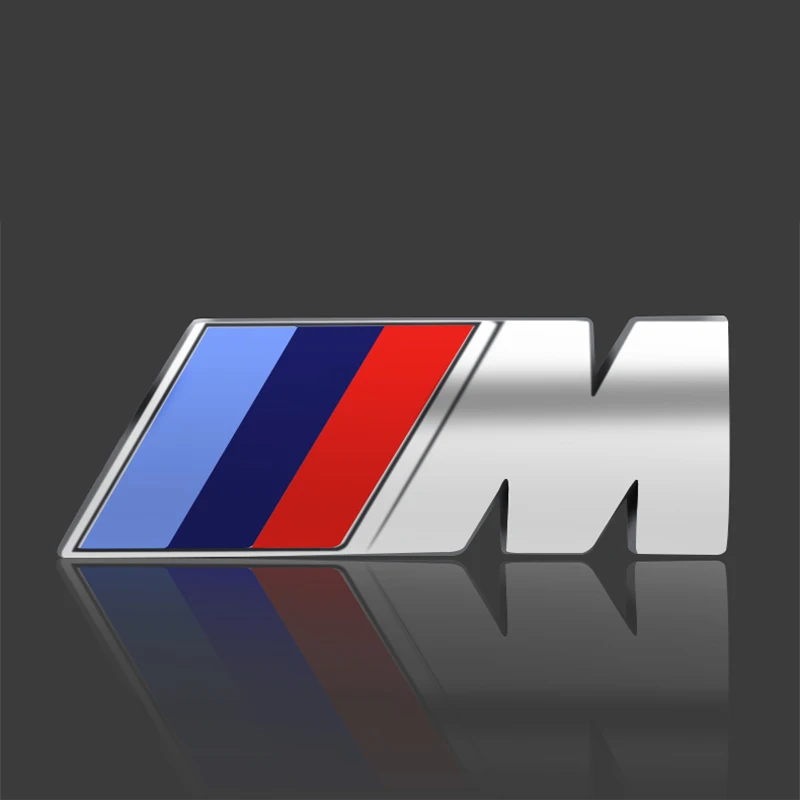 Применяется к BMW M Автомобильная Спортивная металлическая наклейка-эмблема E36 E39