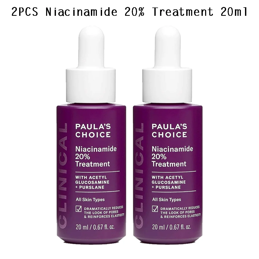 

2PCS Original Paula's Choice Niacinamide 20% Treatment 20ml Dilute Pores Improve Skin Tone Anti-aging Firming Reduce Roughness