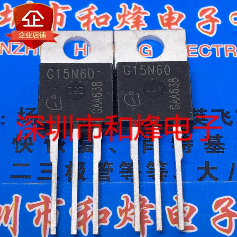 

5 шт.-10 шт., G15N60 TO-220 600V 15A, новый и оригинальный НА СКЛАДЕ