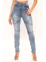 women patchwork jeans stretch skinny pencil pants denim street trousers stretch ripped spring fall sexy hip slim 2022 new jean